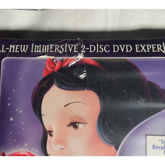 Disney Snow White And The Seven Dwarfs Limited Ed. 2-Disc (DVD, 2005) New - Picture 6 of 6